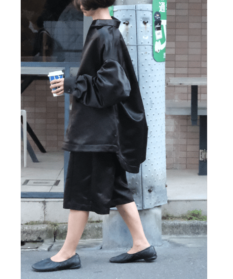 Double-Faced Satin Shorts