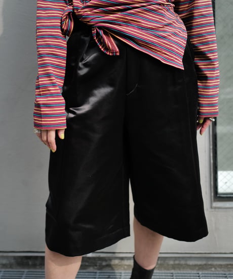 Double-Faced Satin Shorts