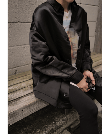 Double-Faced Satin Jacket