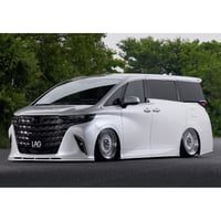 LAGNASTLE 40系アルファード FRP未塗装品薄型フラップエアロ３点セット