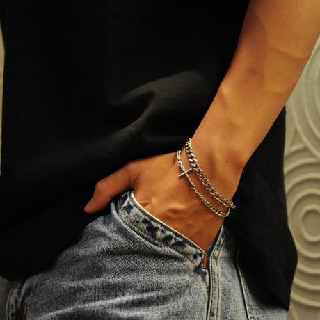 Cross Layer Chain Bracelet《送料無料》