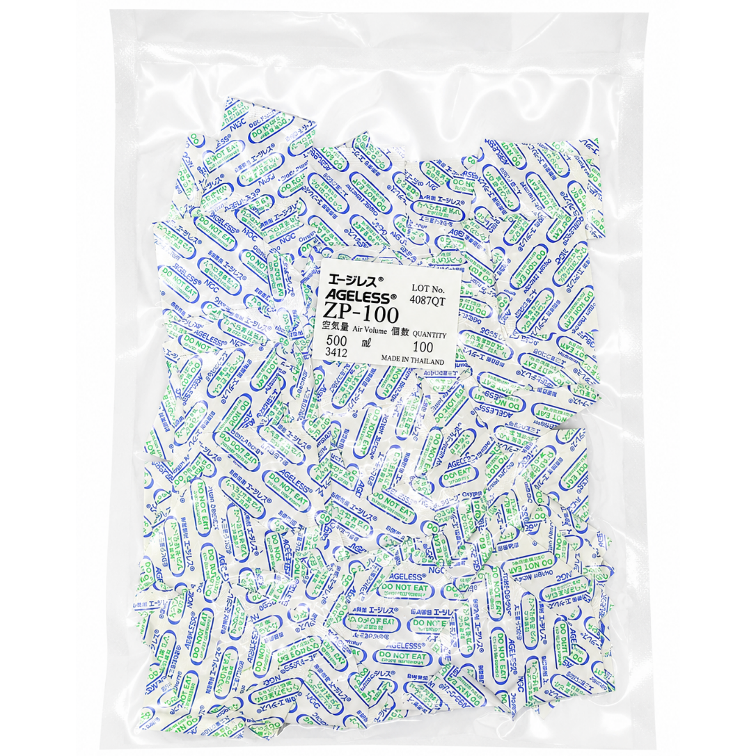 エージレス ZP-100 100個入り 食品用脱酸素剤【酸素吸収量100ml】三菱