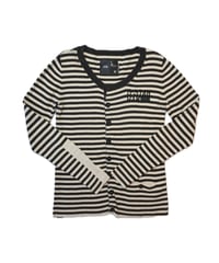 g-star raw striped knit cardigan