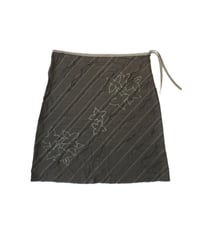 flower printed skirt