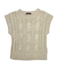 Beige knit