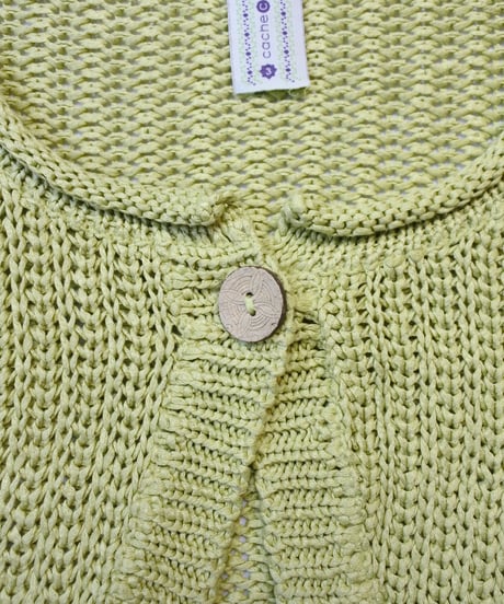 Cashe Cashe tree quarter sleeve cardigan