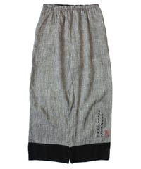 kanji printed pants