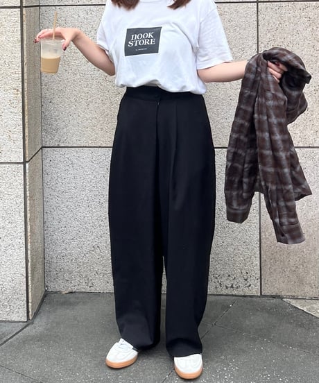 ラップワイドパンツ