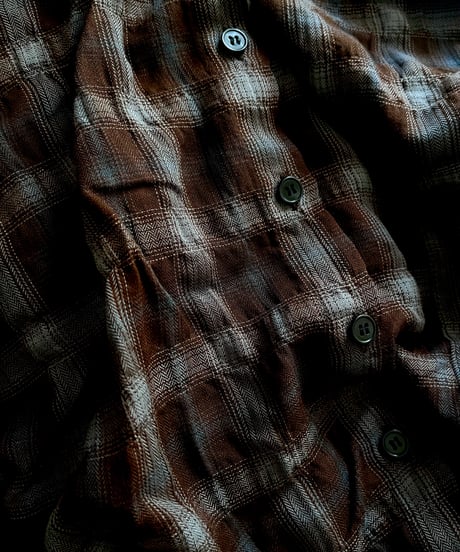 メロウチェックシャツ