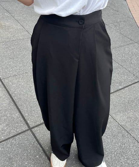 ラップワイドパンツ