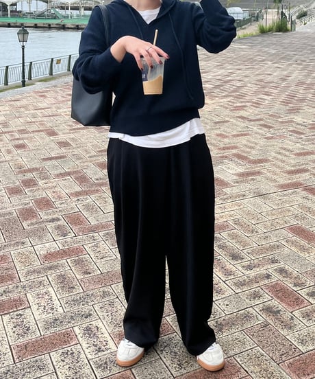 ラップワイドパンツ