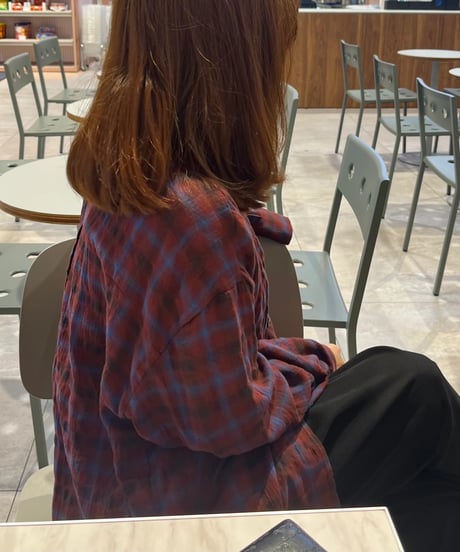 メロウチェックシャツ