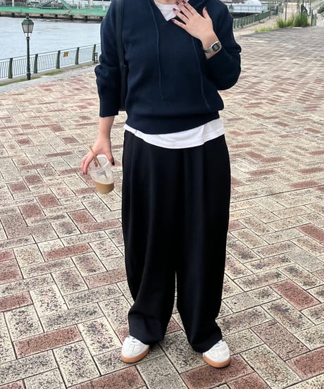 ラップワイドパンツ