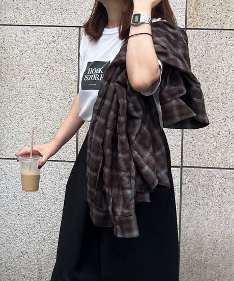 メロウチェックシャツ