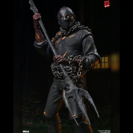 【予約】NECA Friday the 13th - The Game - Ultimate Savini Jason 7" Action Figure