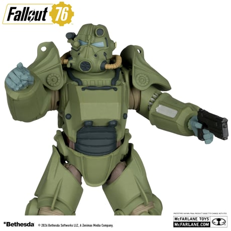 McFarlane Toys Gaming Edition - Fallout76 T-45 Power Armor 7” Action Figure