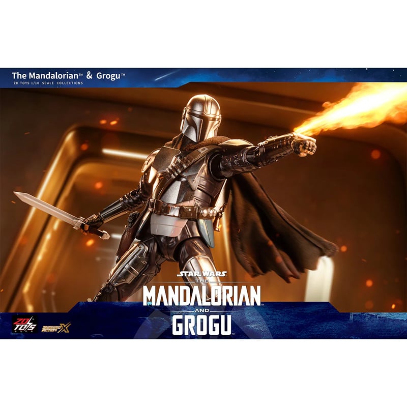 ZD TOYS - Star Wars The Mandalorian and Grogu:
