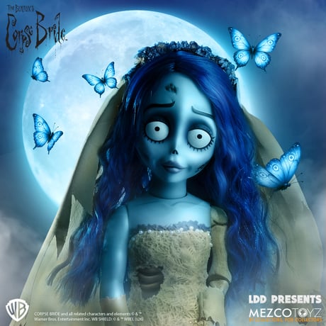 【予約】MEZCO TOYZ LDD Corpse Bride: Emily 10” Action Doll