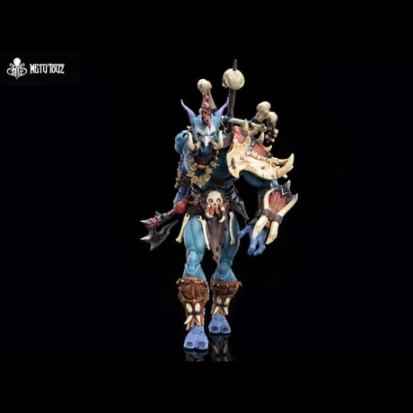 【予約】Mety Toyz Tribal War Song Troll Hunter Senjin 1/10 Scale Action Figure