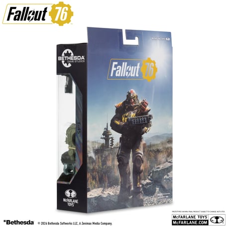 McFarlane Toys Gaming Edition - Fallout76 T-45 Power Armor 7” Action Figure