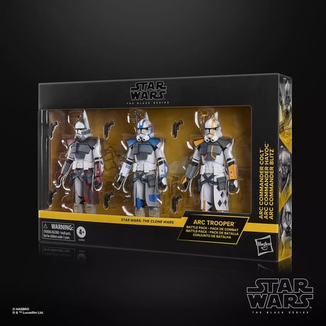 Star Wars The Black Series ARC Trooper Battle Pack Havoc, Colt, Blitz 3-pack 6” Action Figures