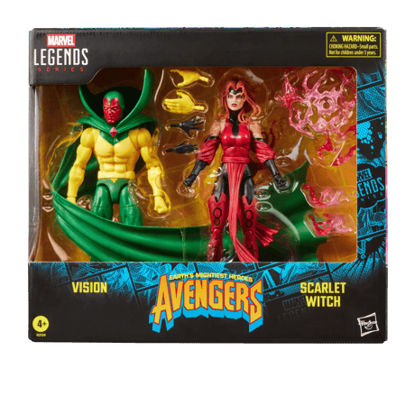 Marvel Legends Series Vision & Scarlet Witch 2-pack 6” Action Figures