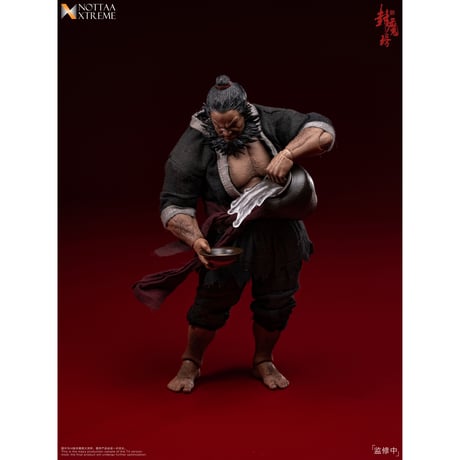 【予約】Nottaa Extreme 《封魔榜》 水滸伝 - 梁山泊第二十二位 『天殺星』 黒旋風の李逵（りき） 1/12 Scale Action Figure