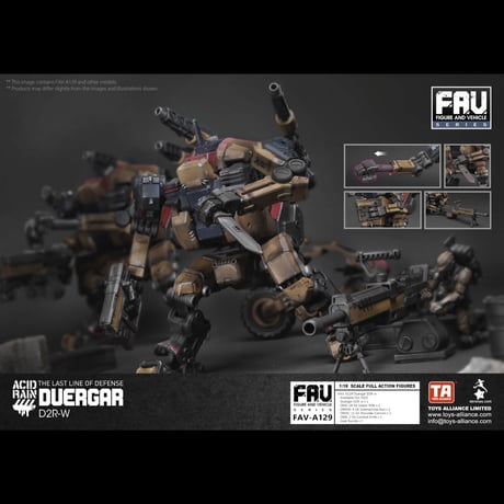 ACID RAIN 《酸雨戦争》 - TA - FAV-A129 Duergar D2R-w 1:18 Action Figure