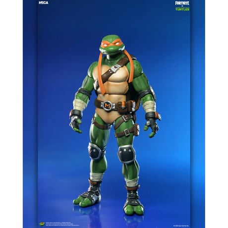 【予約】NECA TMNT × Fortnite - Michelangelo 7" Scale Action Figure