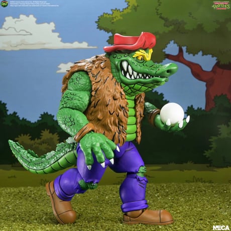 【予約】NECA Teenage Mutant Ninja Turtles (Archie Comics) - Leatherhead 7" Scale Action Figure