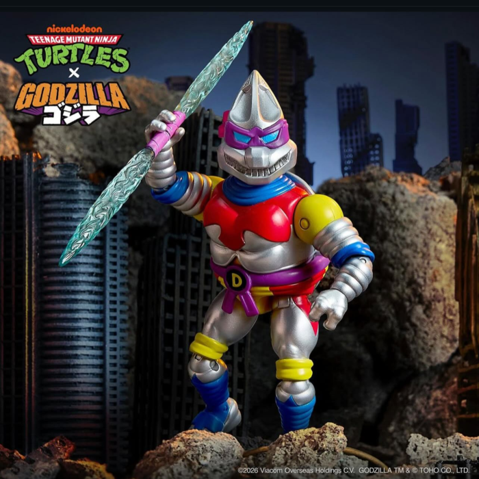 予約】Playmates TMNT × Godzilla - Donnie × Jet Ja