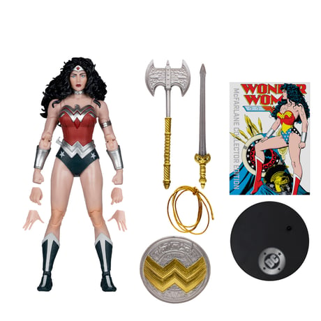 Mcfarlane Toys Collectors Edition #61 Wonder Woman (80's) 7” Action Figure（Chase）