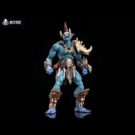 【予約】Mety Toyz Tribal War Song Troll Hunter Senjin 1/10 Scale Action Figure
