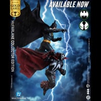 Mcfarlane Toys Collectors Edition Batman & Spawn (Fabric Cape) 2-Pack with Comic 7” Action Figures