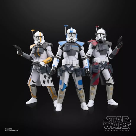 Star Wars The Black Series ARC Trooper Battle Pack Havoc, Colt, Blitz 3-pack 6” Action Figures