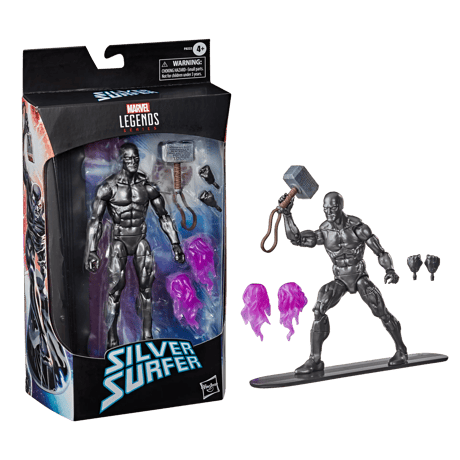 Marvel Legends Series Avengers Silver Surfer With Mjolnir 6” Action Figure
