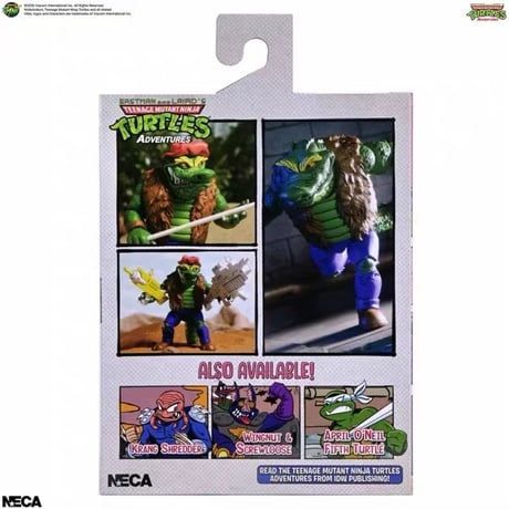 【予約】NECA Teenage Mutant Ninja Turtles (Archie Comics) - Leatherhead 7" Scale Action Figure