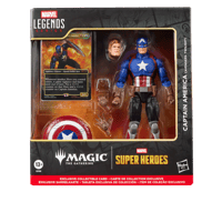 【予約】Marvel Legends Super Heroes Magic: The Gathering Captain America 6” Scale Action Figure