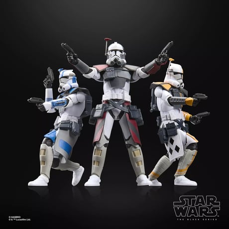 Star Wars The Black Series ARC Trooper Battle Pack Havoc, Colt, Blitz 3-pack 6” Action Figures