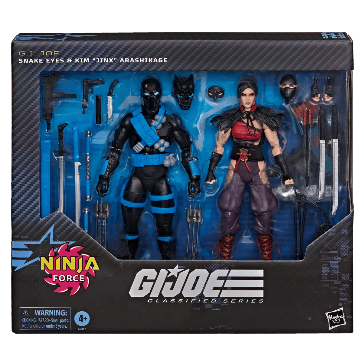 【予約】G.I. Joe Classified Series #223 Ninja Force Snake Eyes & Kim 2-Pack ...