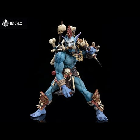 【予約】Mety Toyz Tribal War Song Troll Hunter Senjin 1/10 Scale Action Figure