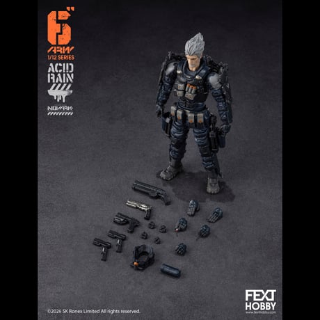 【予約】ACID RAIN 《酸雨戦争》 - NOVARK - Wave2.0 FXH-AR-009 Jack [Op. Extraction] 1:12 / 6" Action Figure