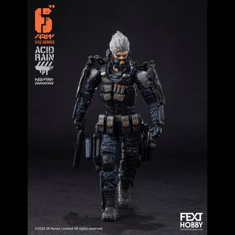 【予約】ACID RAIN 《酸雨戦争》 - NOVARK - Wave2.0 FXH-AR-009 Jack [Op. Extraction] 1:12 / 6" Action Figure