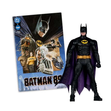 Mcfarlane Toys Collectors DC Page Punchers Batman (’89) with Comic 7” Action Figure