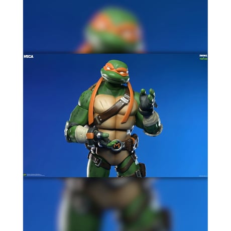 【予約】NECA TMNT × Fortnite - Michelangelo 7" Scale Action Figure