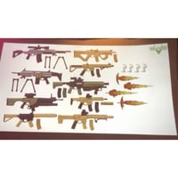 【予約】Valaverse Action Force Weapons Pack Papa 1/12 Scale Accessory Pack