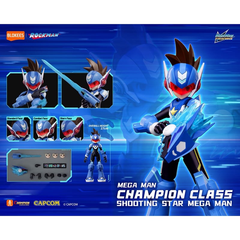 Blokees ロックマンシリーズ - 01 流星のロックマン Champion Class