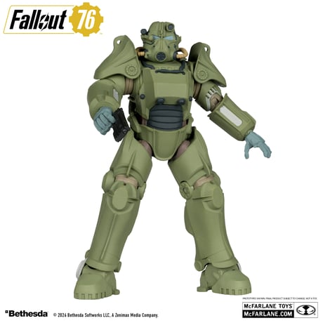 McFarlane Toys Gaming Edition - Fallout76 T-45 Power Armor 7” Action Figure