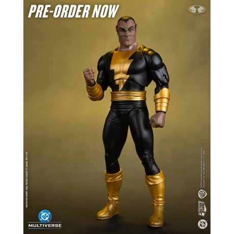 Mcfarlane Toys DC Multiverse Black Adam (Modern Age) 7” Action Figure