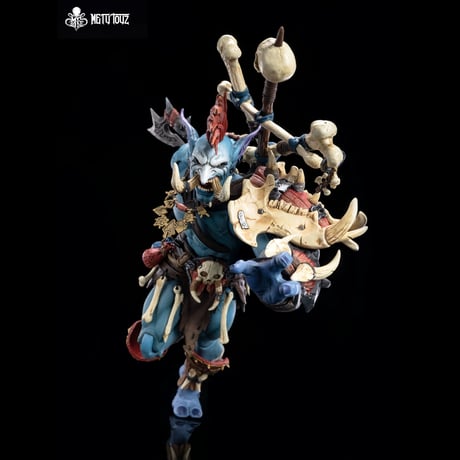 【予約】Mety Toyz Tribal War Song Troll Hunter Senjin 1/10 Scale Action Figure